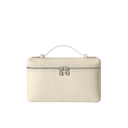 Small Pink Genuine Leather Tote Bag