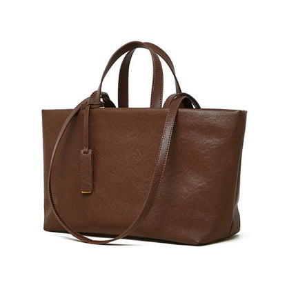 Genuine Leather Tote Bag Joana