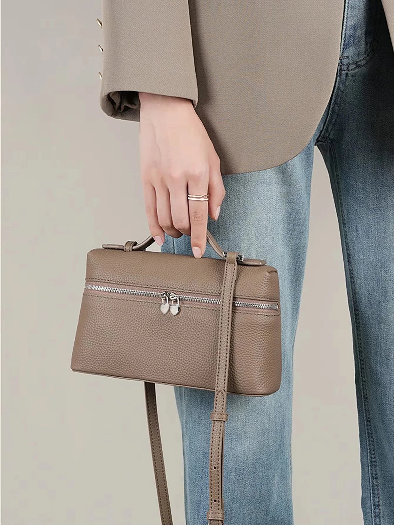 Genuine Leather Bag - Éloise
