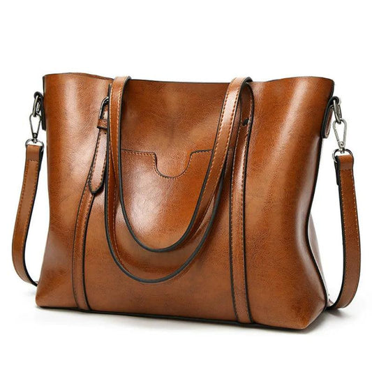 Genuine Leather Bag - Glamour