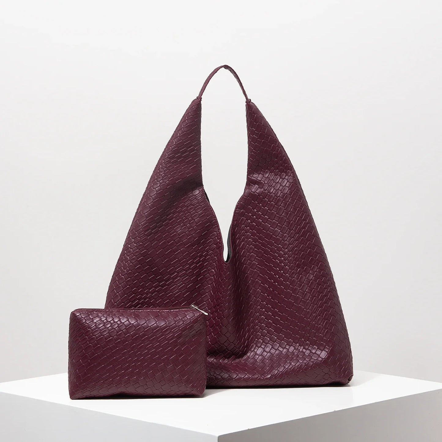 Bag and Wallet in Genuine Leather - Noelle