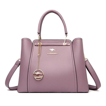 Luxurious Genuine Leather Crossbody Bag - Style Couer