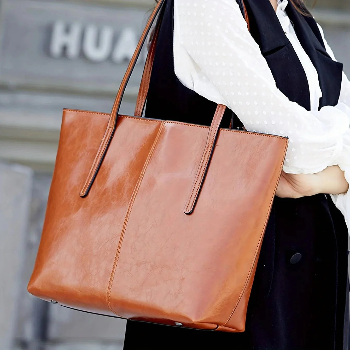 Women's Genuine Leather Bag - Ness