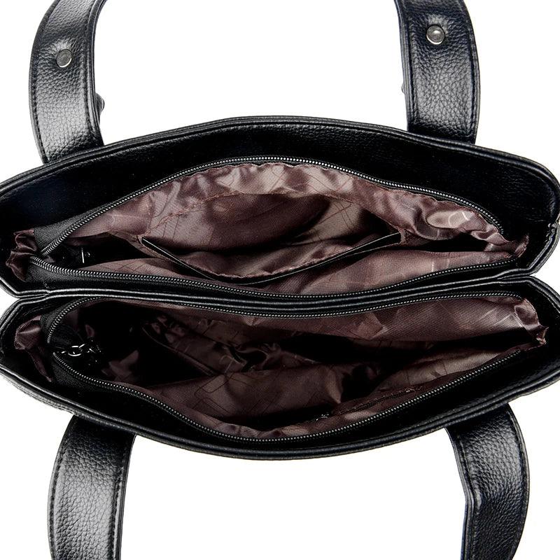 Women's Genuine Leather Bag - Valentina