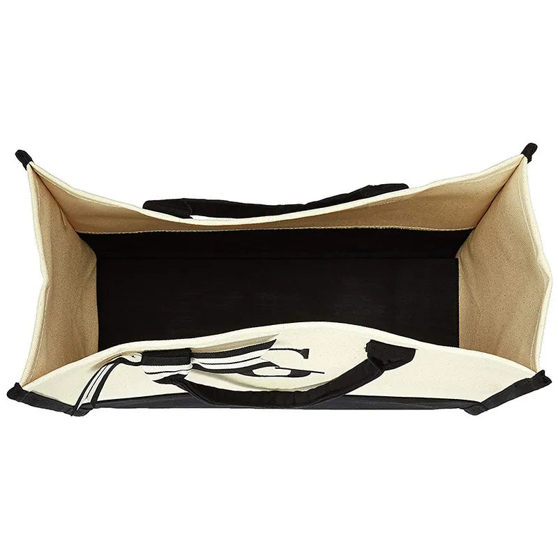 Personalized Initial Canvas Bag