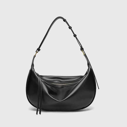 Small Genuine Leather Bag - Lia