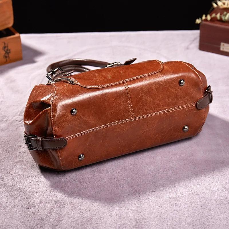 Genuine Leather Bag - Alice