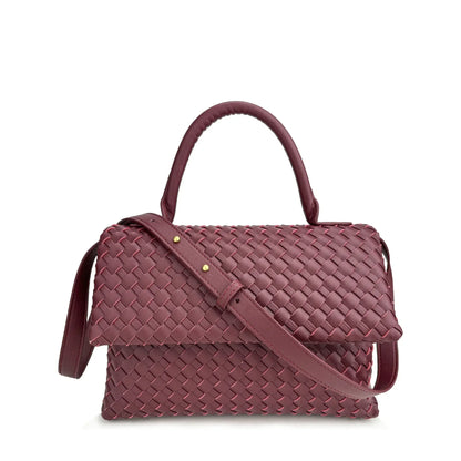Débora Woven Genuine Leather Bag