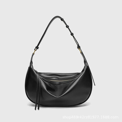 Small Genuine Leather Bag - Lia