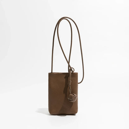 Sarah Small Genuine Leather Phone Bag