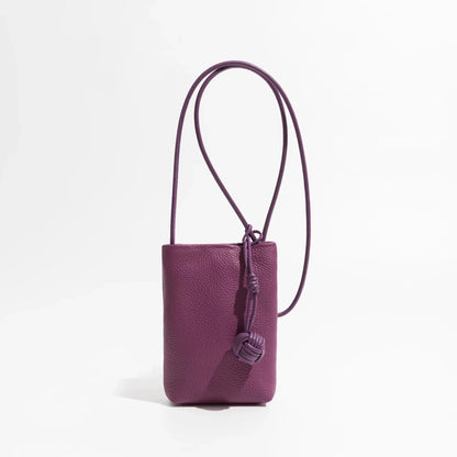 Sarah Small Genuine Leather Phone Bag