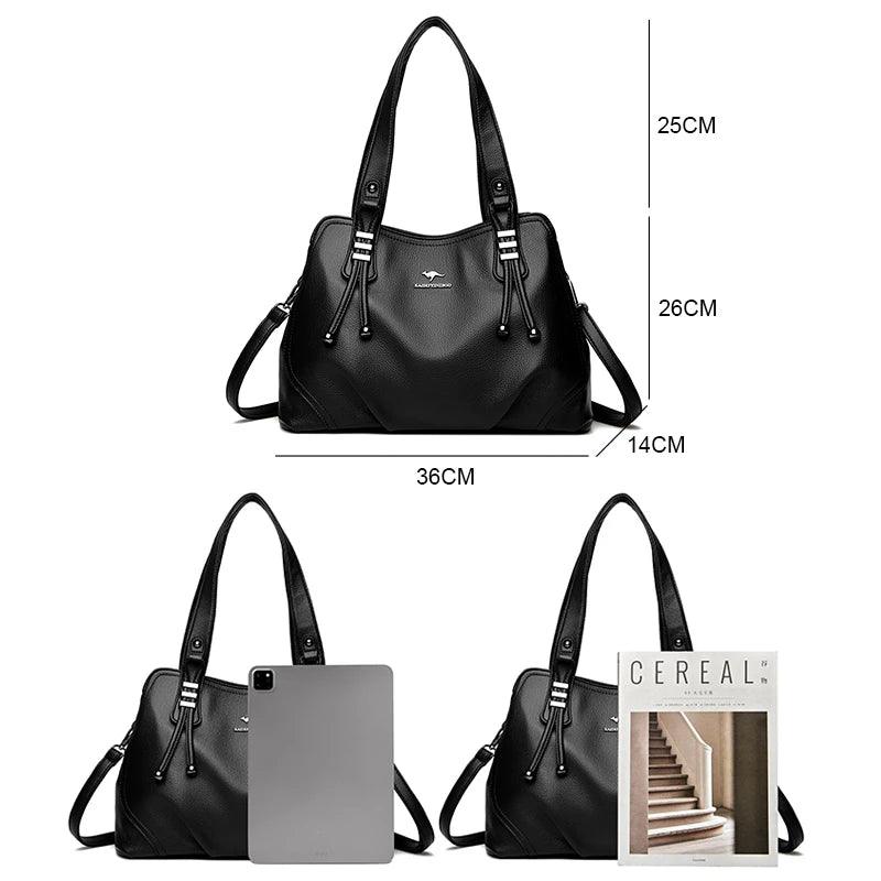 Women's Genuine Leather Bag - Valentina