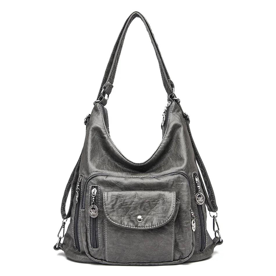 Women's Genuine Leather Bag - Lim