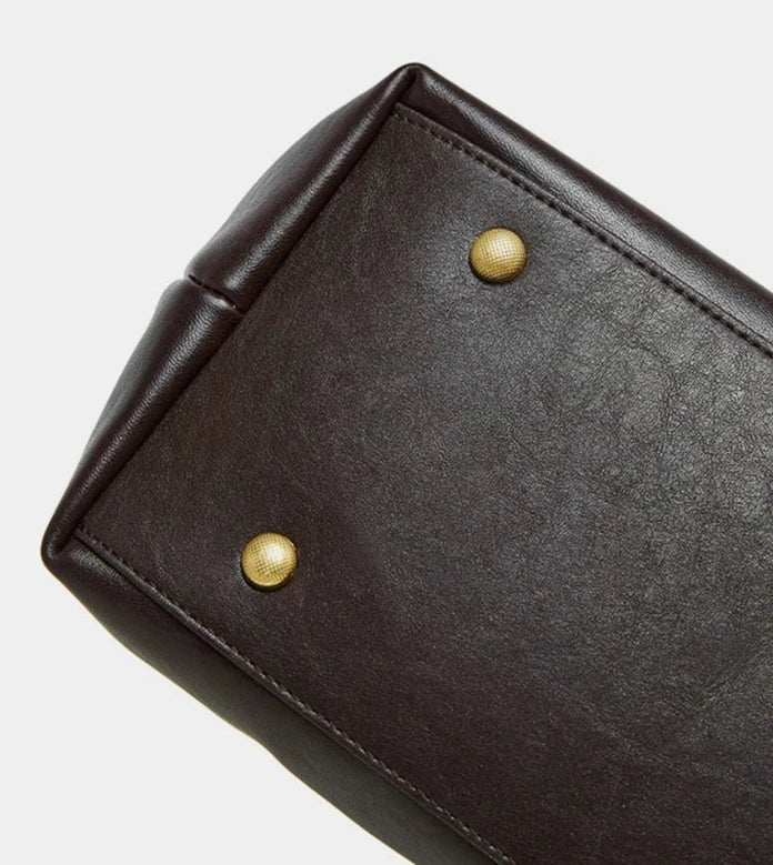 Genuine Leather Tote Bag Joana