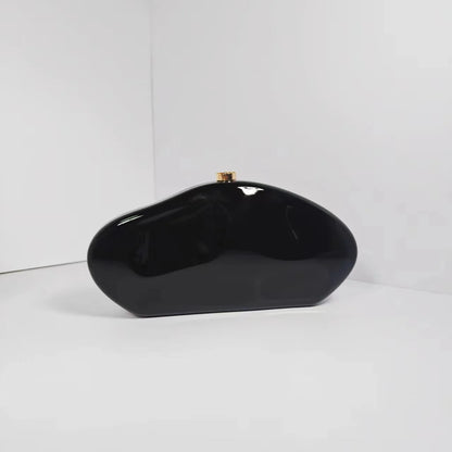 Nicole Metallic Clutch Bag