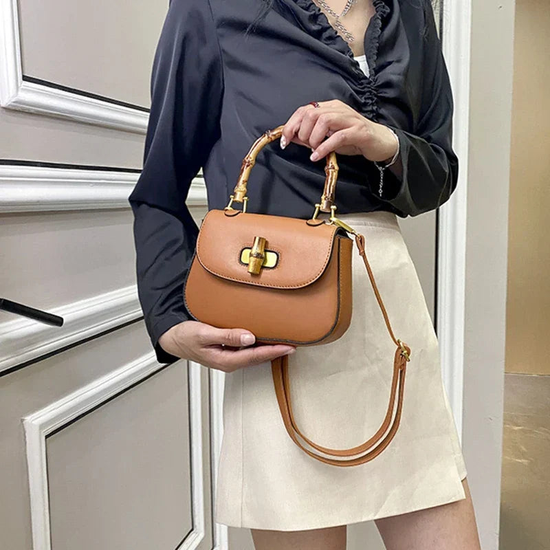 Louise Bamboo Crossbody Bag