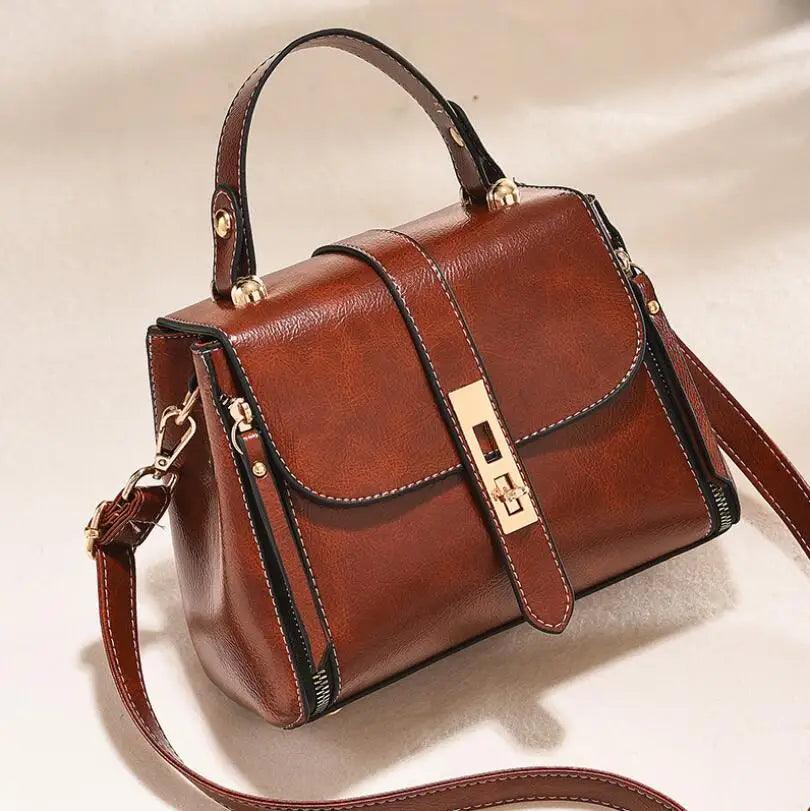 Genuine Leather Bag - Nina