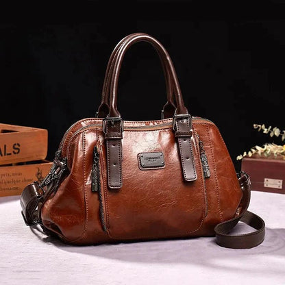 Genuine Leather Bag - Alice