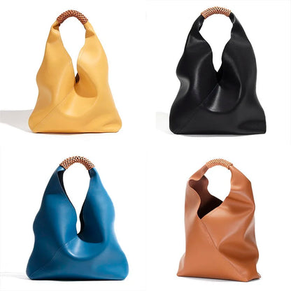 Rebeca Large Genuine Leather Shopping Bag