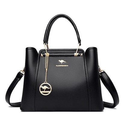 Luxurious Genuine Leather Crossbody Bag - Style Couer