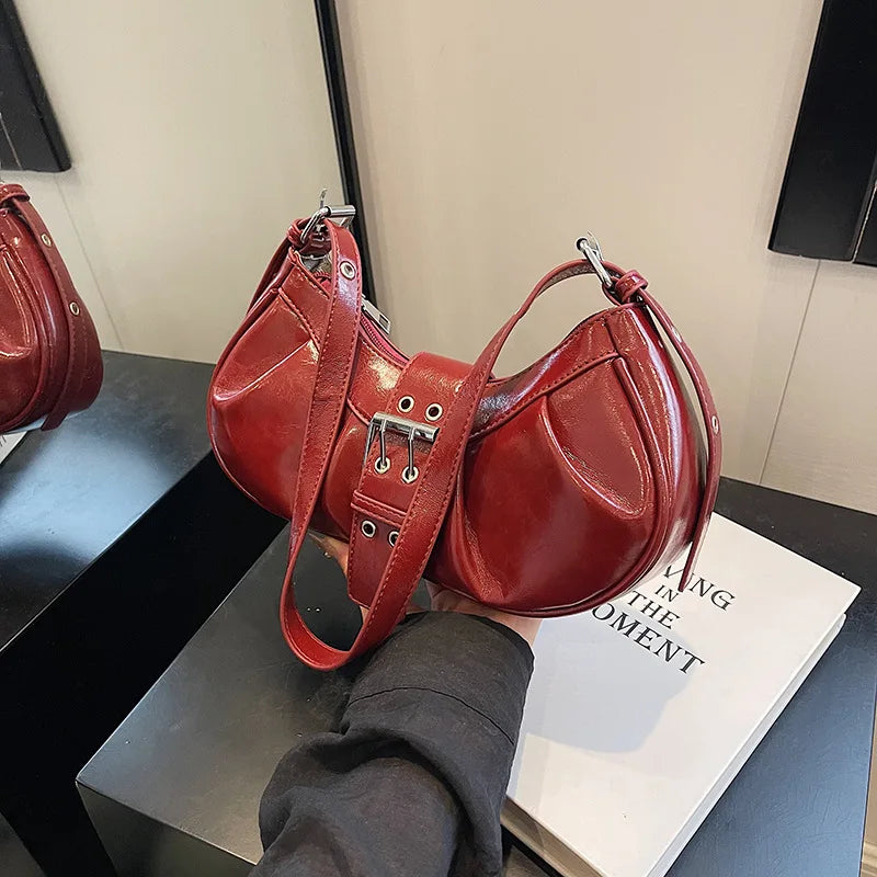 Small Genuine Leather Bag - Az