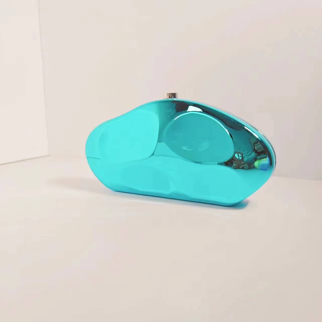 Nicole Metallic Clutch Bag