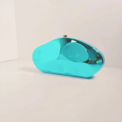 Nicole Metallic Clutch Bag