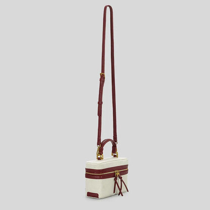 Fernanda Canvas Box Crossbody Bag