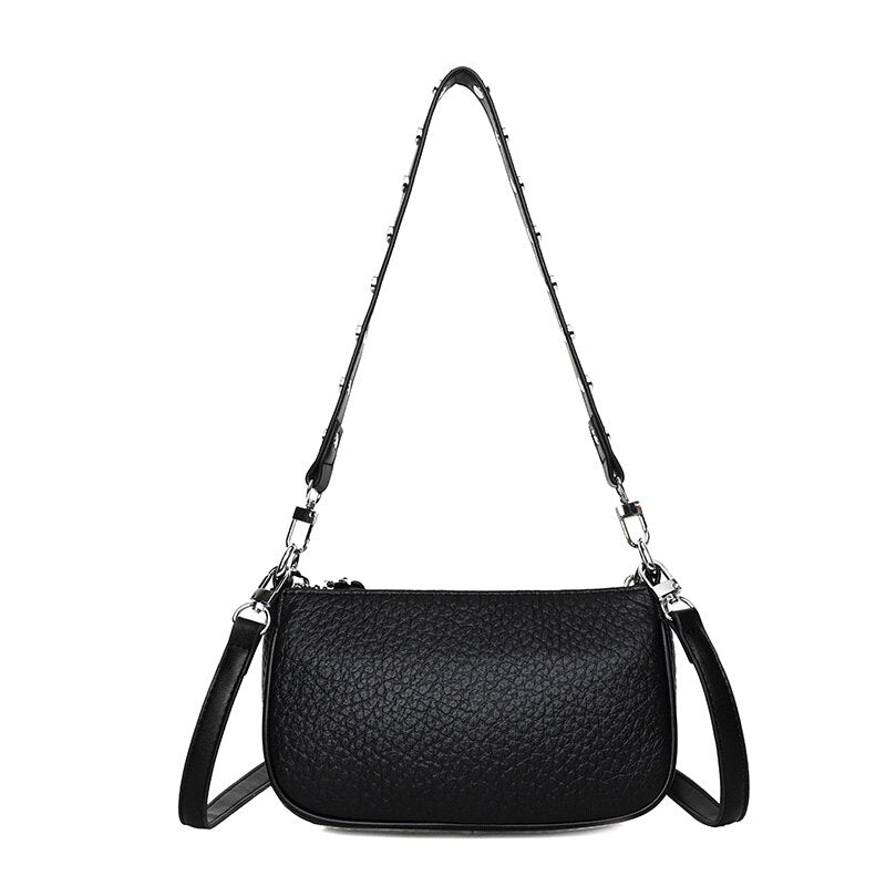 Small Genuine Leather Crossbody Bag Lara