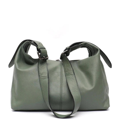 Messenger Style Genuine Leather Bag - Agatha