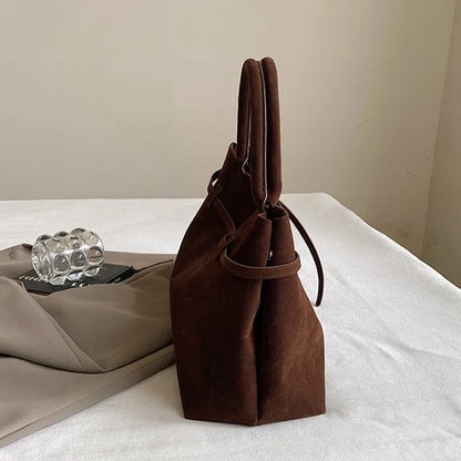 Women's Suede Tote Bag - Esmé