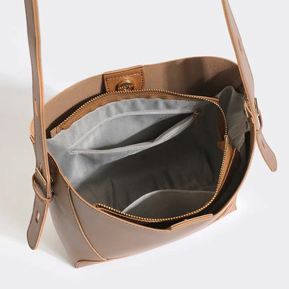 Crossbody Genuine Leather Bag - Avery