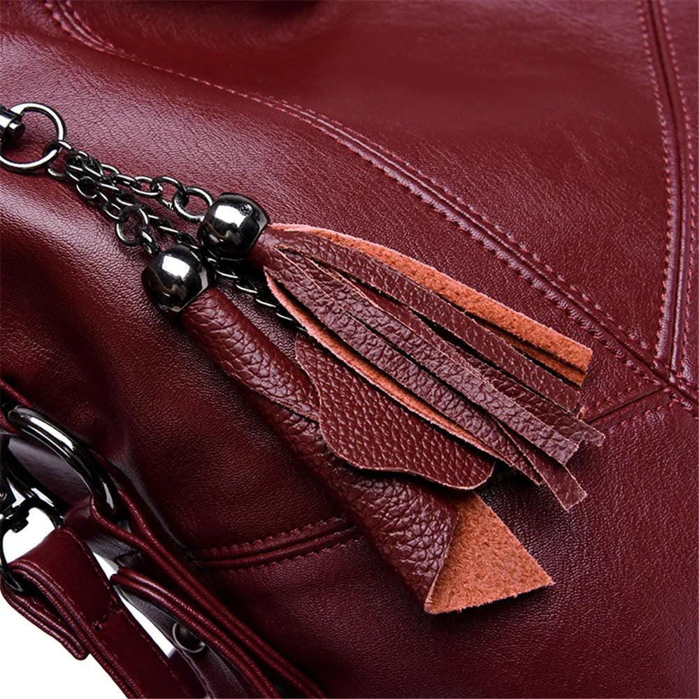 Genuine Leather Bag - Catharina