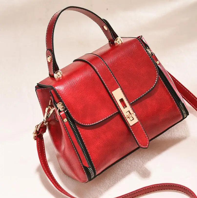 Genuine Leather Bag - Nina