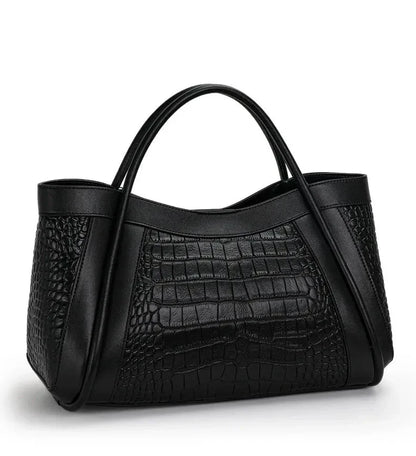 Chloe Croco Medium Genuine Leather Bag