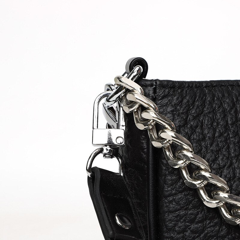 Small Genuine Leather Crossbody Bag Lara