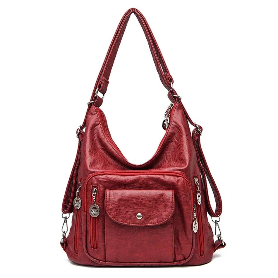 Women's Genuine Leather Bag - Lim