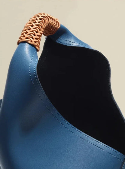 Rebeca Large Genuine Leather Shopping Bag