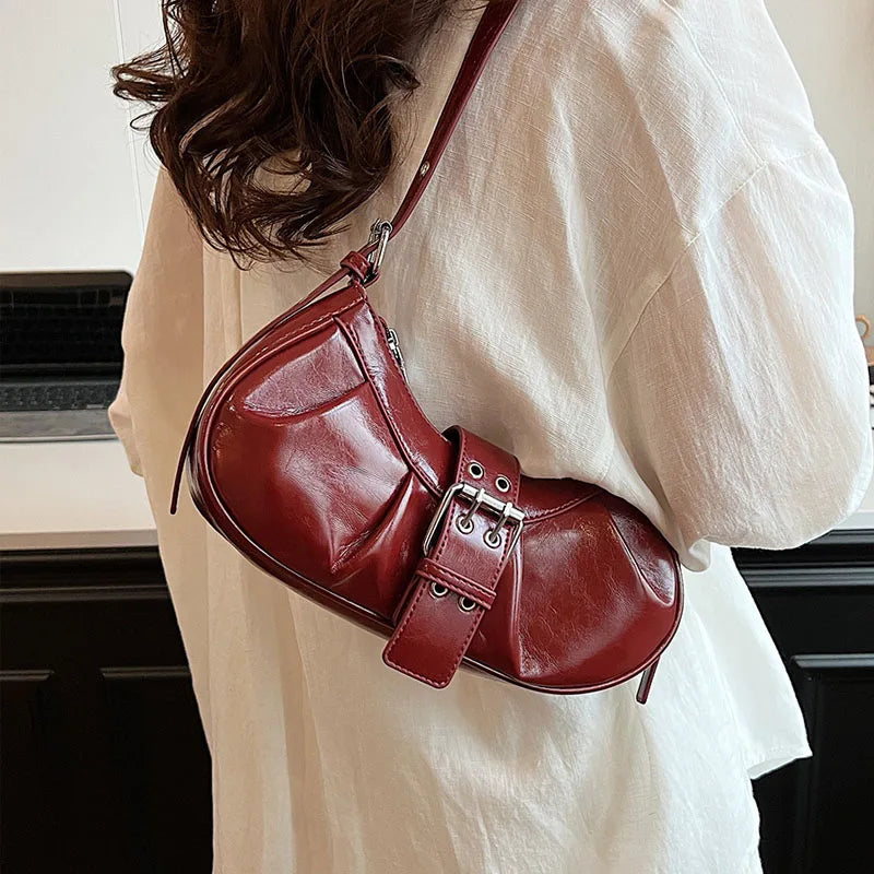Small Genuine Leather Bag - Az