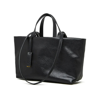 Genuine Leather Tote Bag Joana