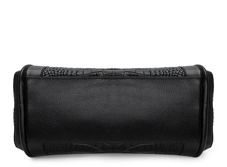 Chloe Croco Medium Genuine Leather Bag