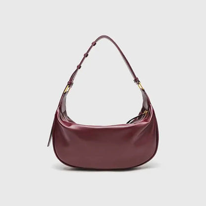 Small Genuine Leather Bag - Lia