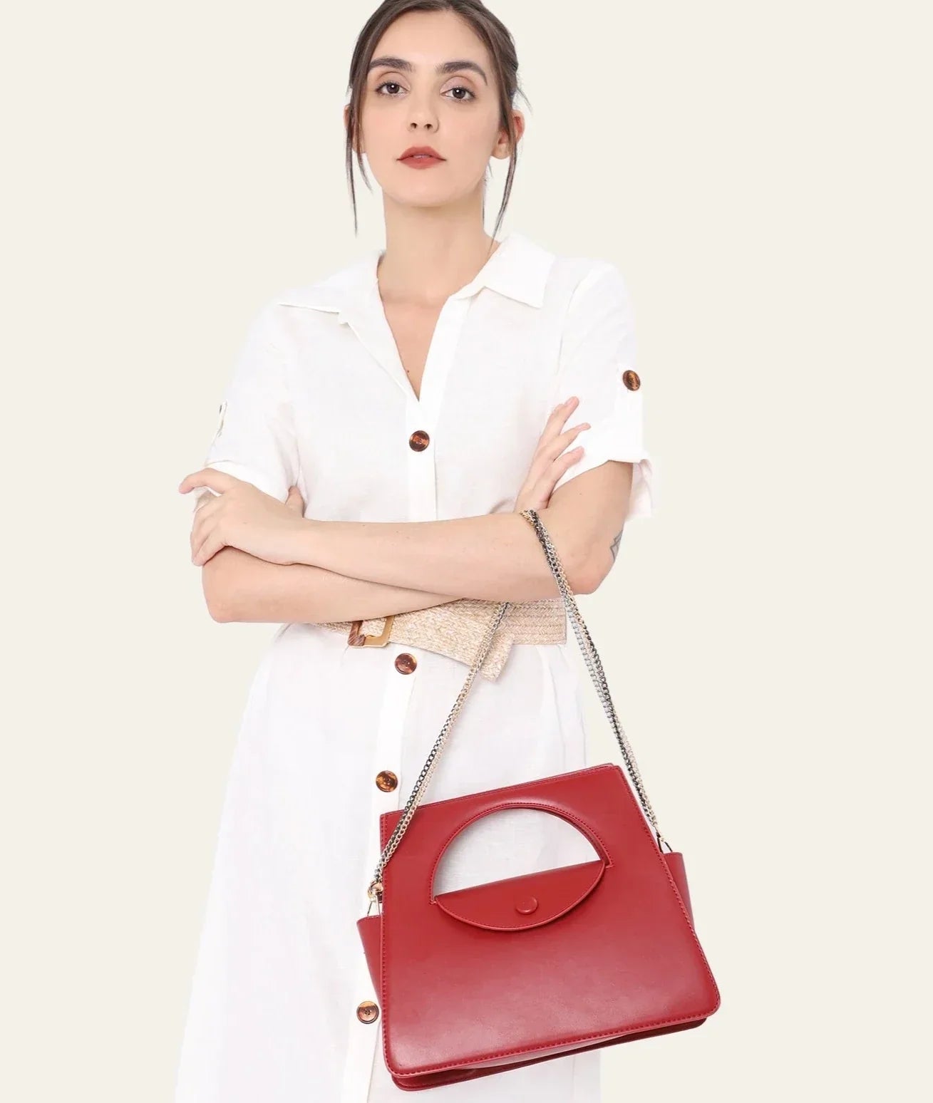 Dominique Medium Crossbody Bag