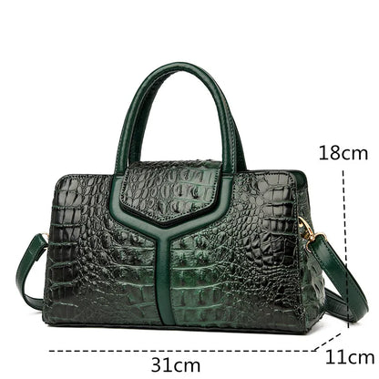 Genuine Leather Bag - Crock