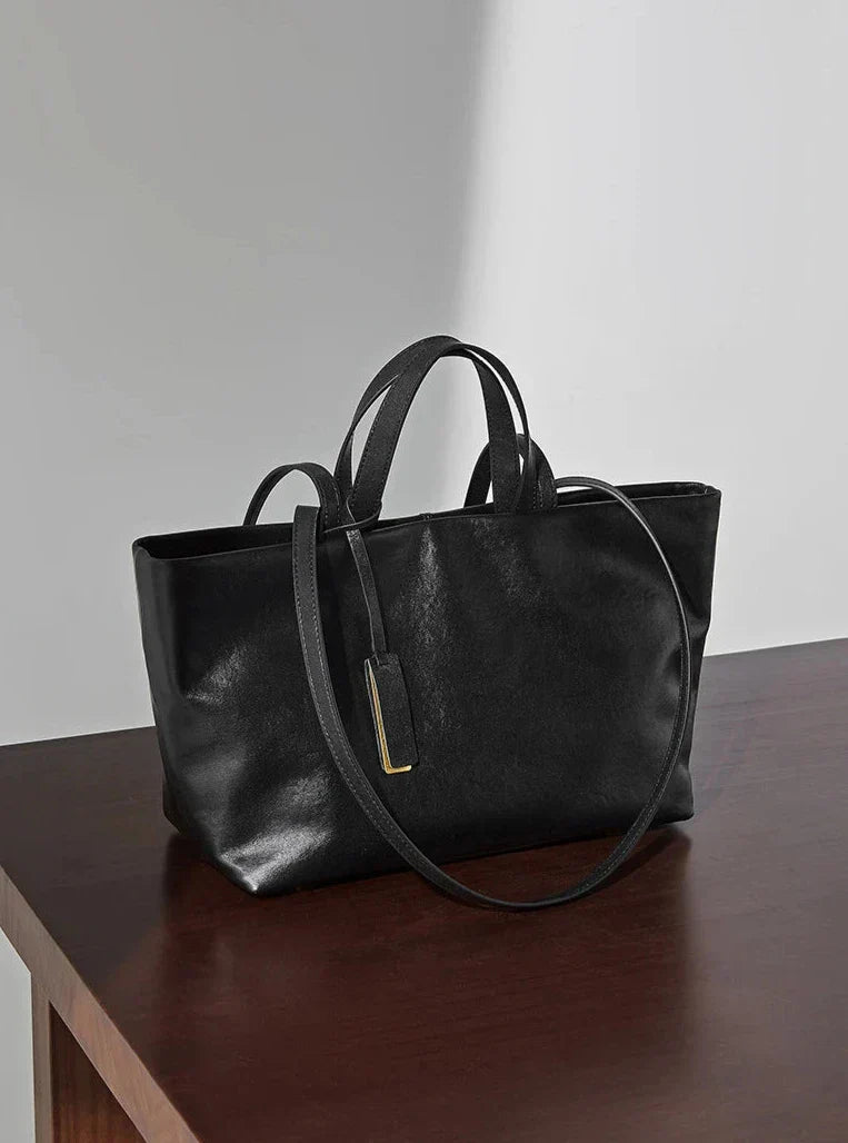Genuine Leather Tote Bag Joana