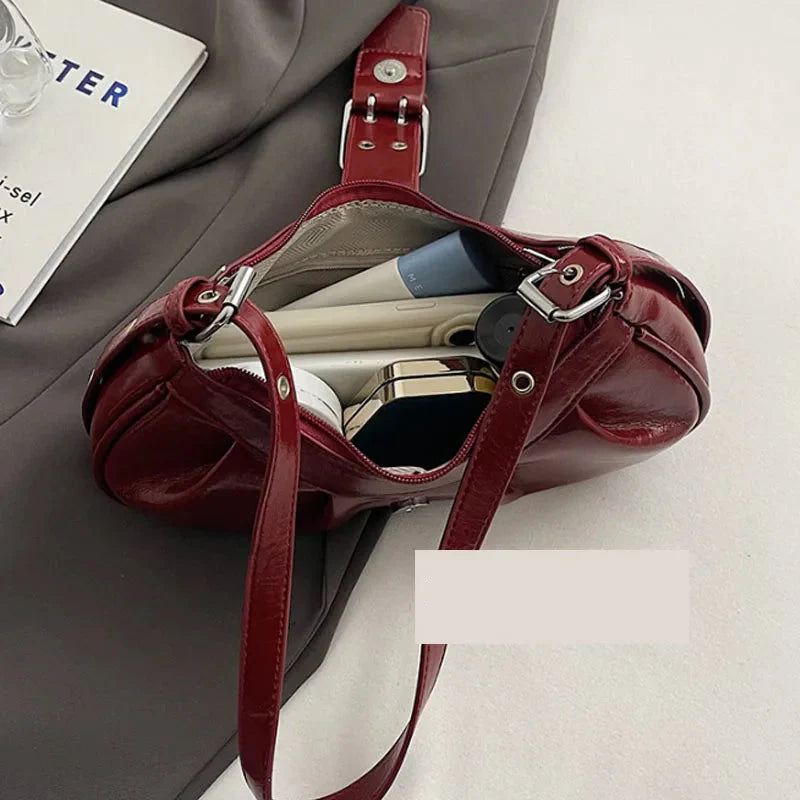 Small Genuine Leather Bag - Az