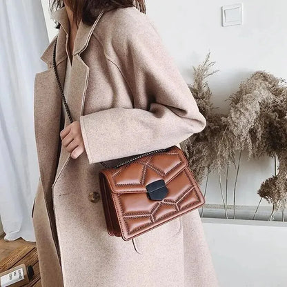 Small Genuine Leather Bag - Eyla