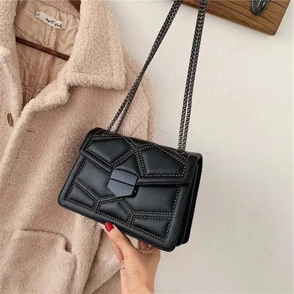 Small Genuine Leather Bag - Eyla