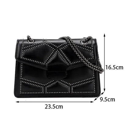 Small Genuine Leather Bag - Eyla