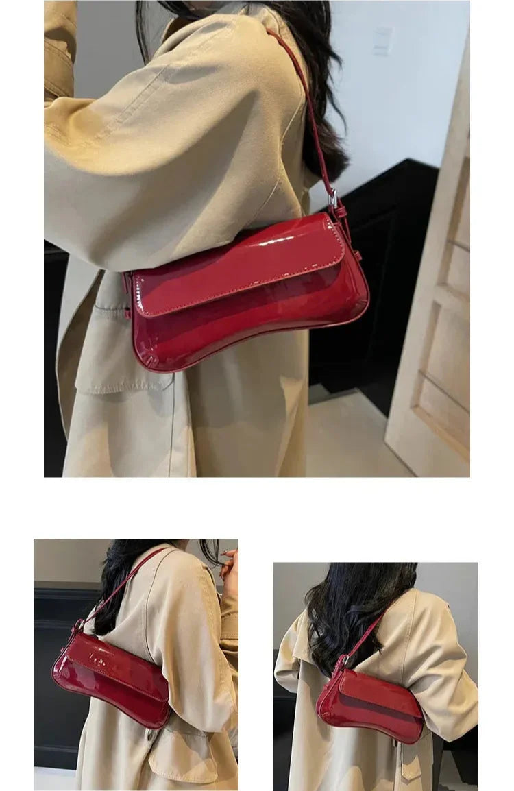 Leather Bag - Dahlia